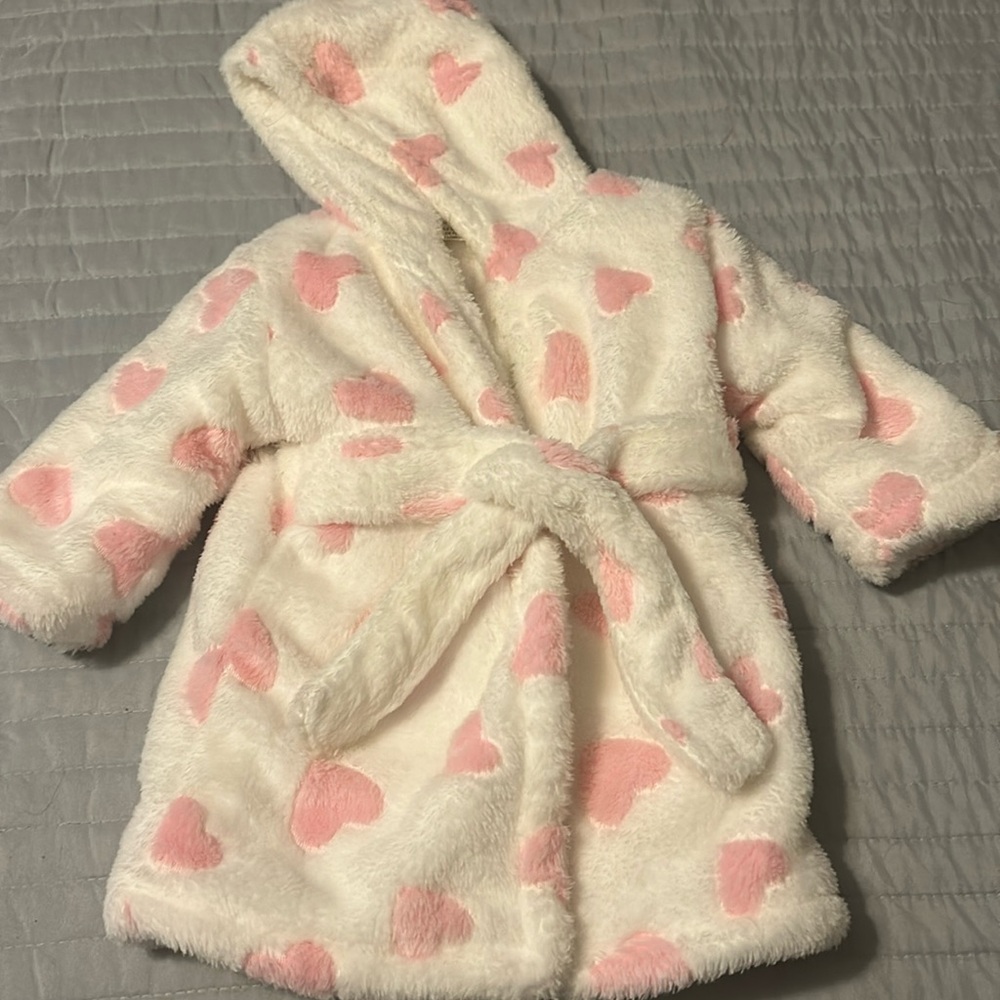 Blankets & Beyond baby girl robe.